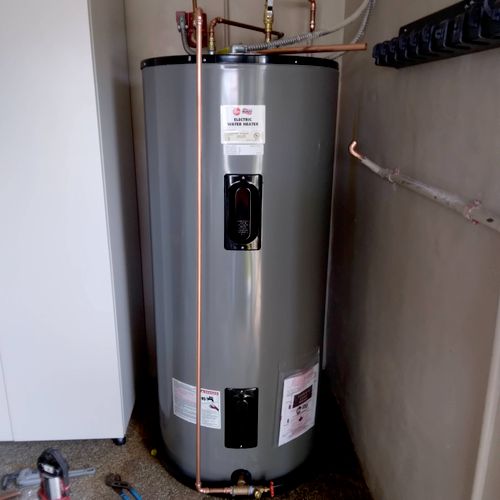 120 gallon water heater 