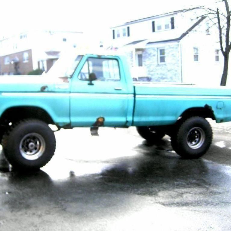 Guy with the blue truck
