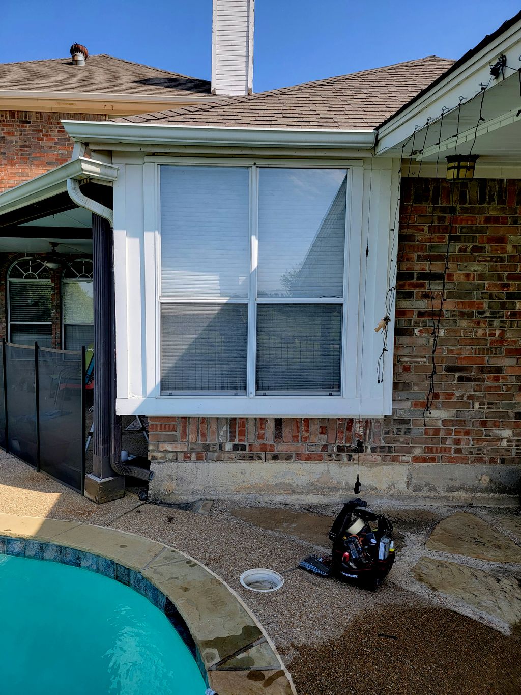 After gutter repair 