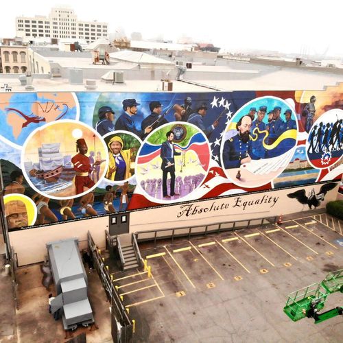 Juneteenth Mural Project, Galveston TX