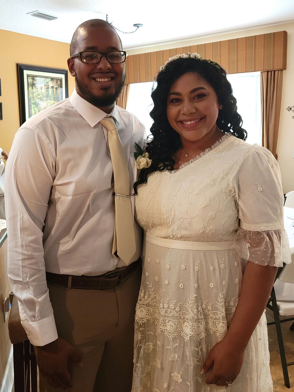 I had the honor of marrying this beautiful couple!