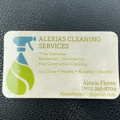Avatar for Alexia’s Cleaning Services