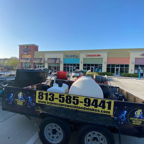 Shopping Center Cleaning in Land o Lakes, Fl.
