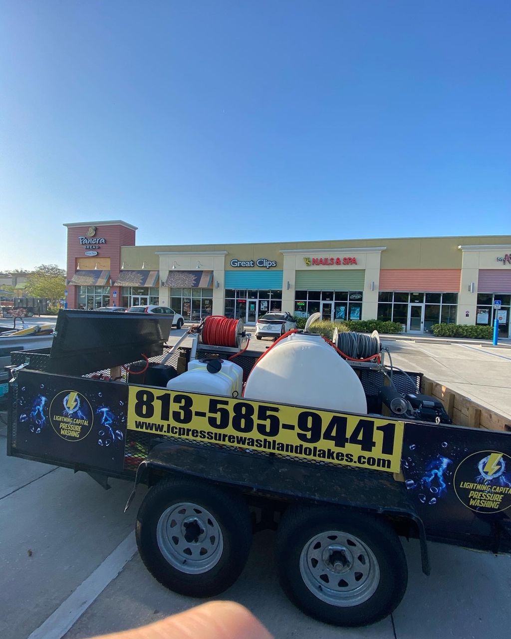 Shopping Center Cleaning in Land o Lakes, Fl.