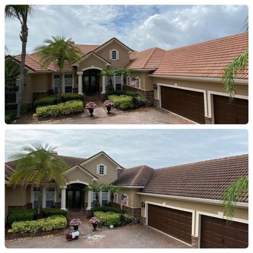 Roof Cleaning in Westchase,Fl.