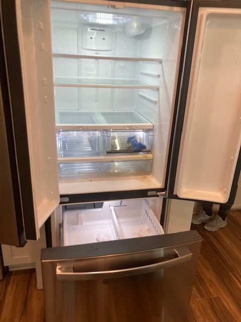 Dirty Inside Fridge - Before