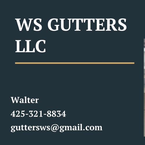 WS GUTTERS LLC