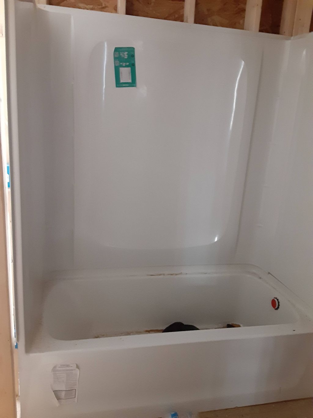 bath tub installation 