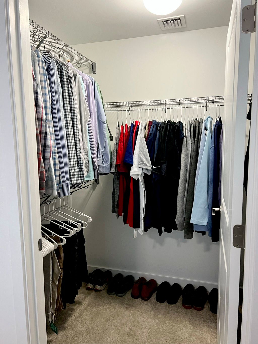 Small Apartment Closet - After