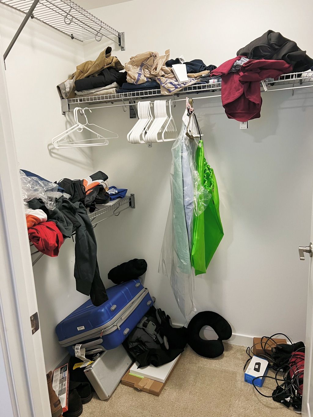 Small Apartment Closet - Before