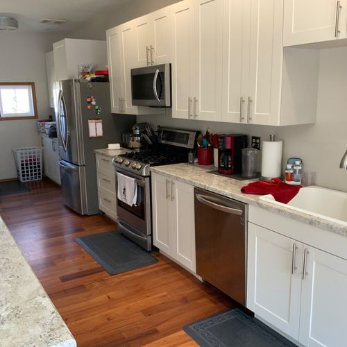 Tod did a remodel for me including kitchen, laundr