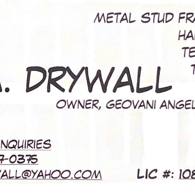 G.A drywall