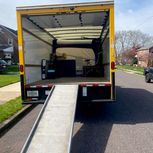 This was my first experience with hiring movers, a