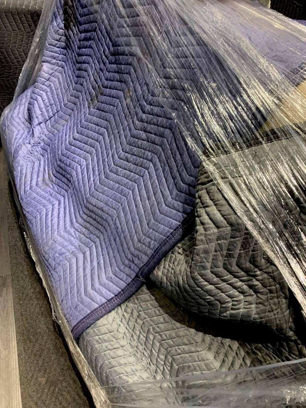 wrapped furniture 