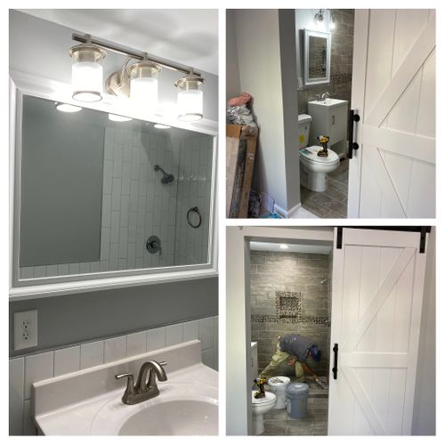 An example of another bathroom remodel