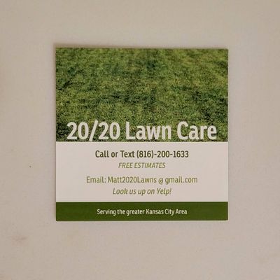 Avatar for 20/20 Lawn Care