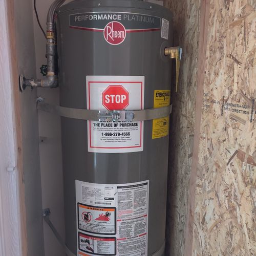 At least 60% of water heater are installed incorre