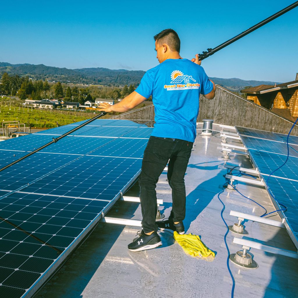Smart Solar Cleaning
