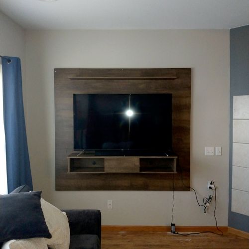 wall mounted TV stand