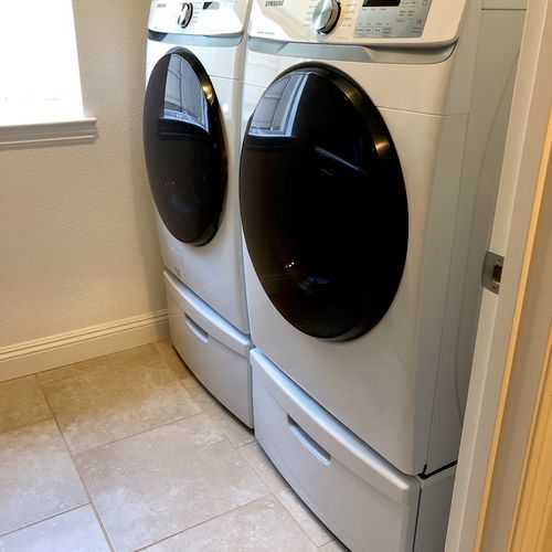 I hired All Star Appliance to install washer and d