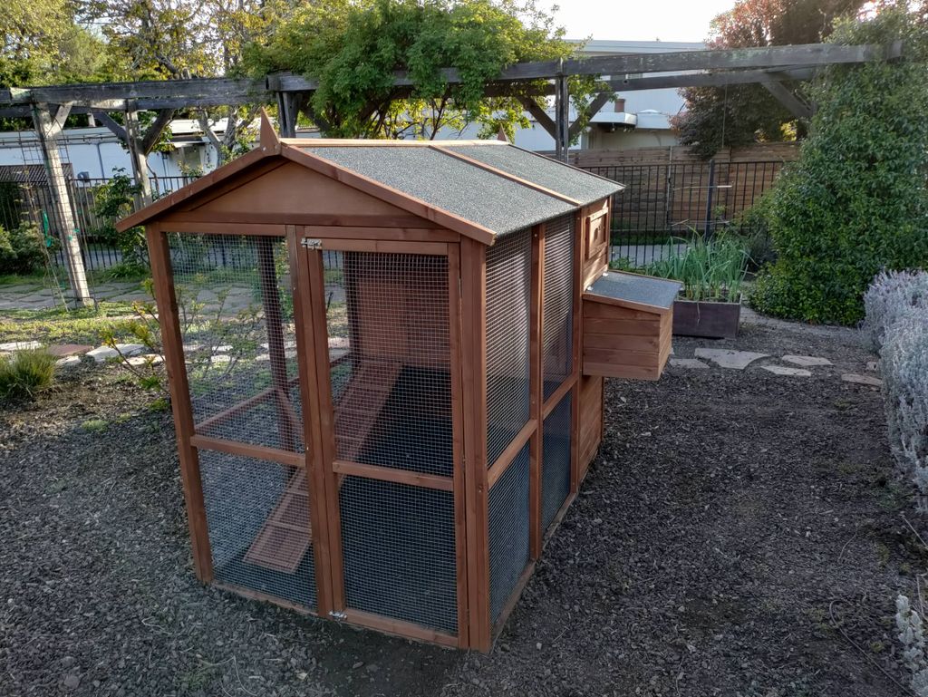 chicken coop assembly 