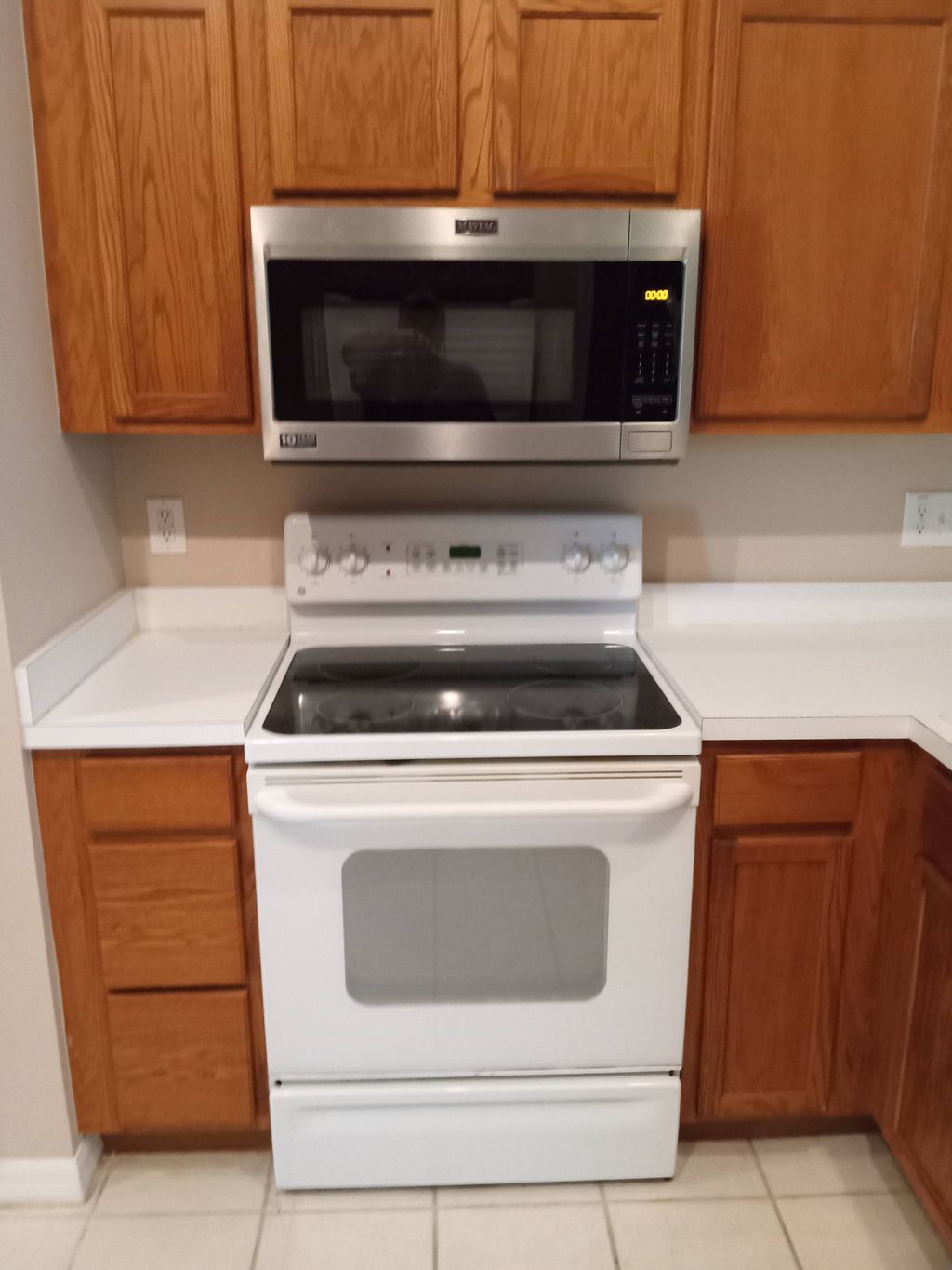 appliance installation for a customer