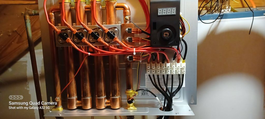 electric tankless water heater