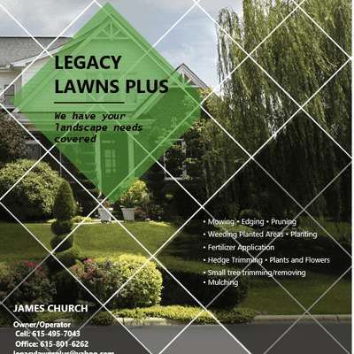 Avatar for Legacy Lawns Plus