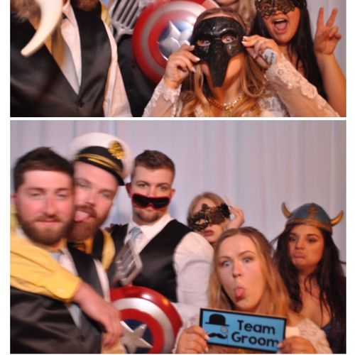 We had a photo-booth for our wedding, such a hit! 