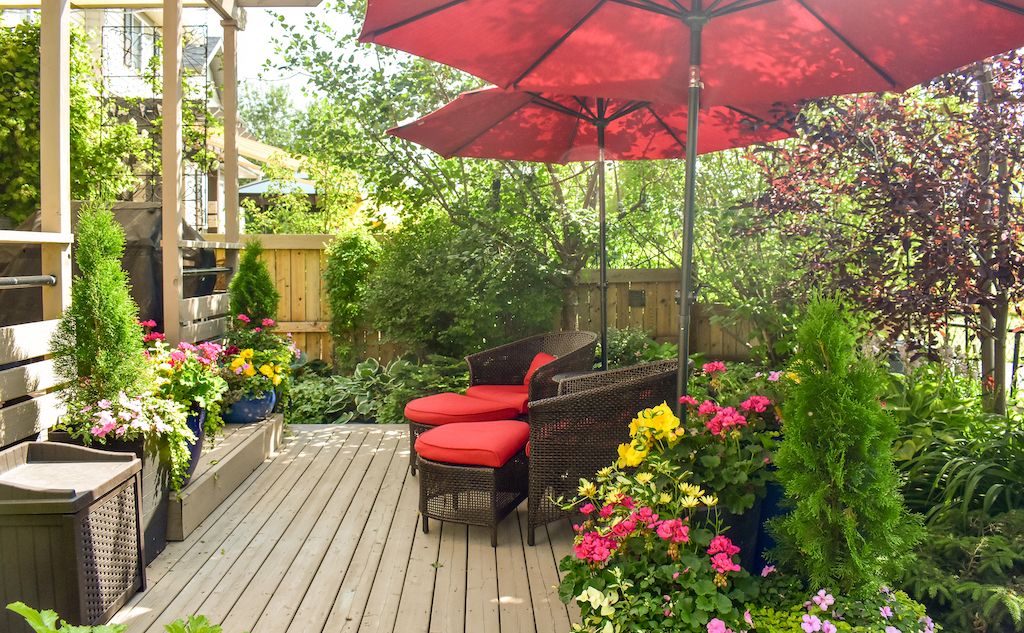 backyard patio umbrellas