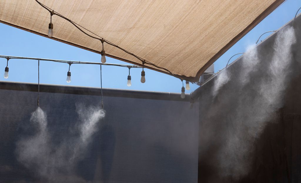 outdoor misting system