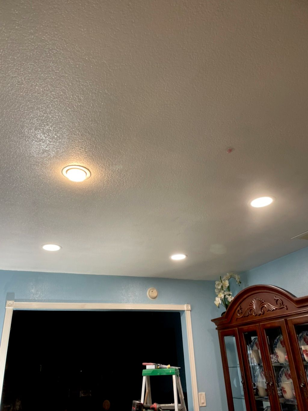 Switching can lights to flush mount dimmable leds
