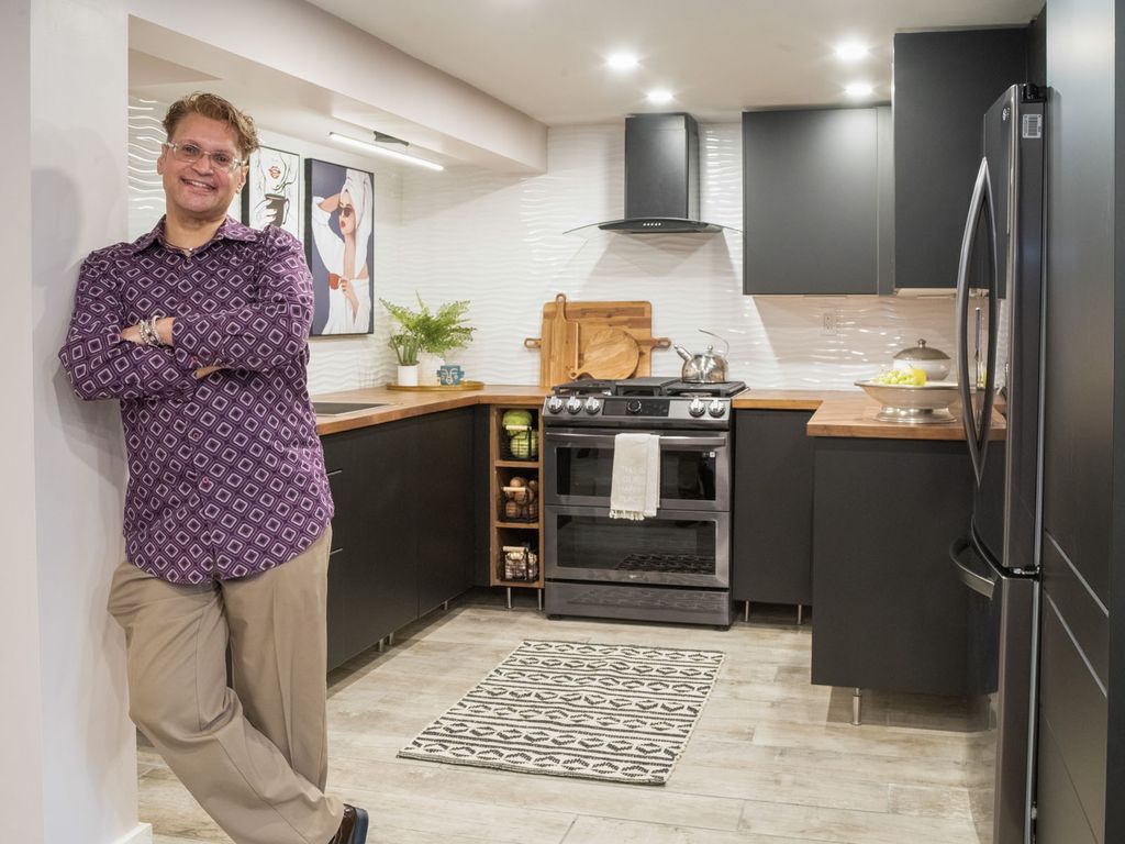 Howard Beach NY Basement Kitchen Remodel.