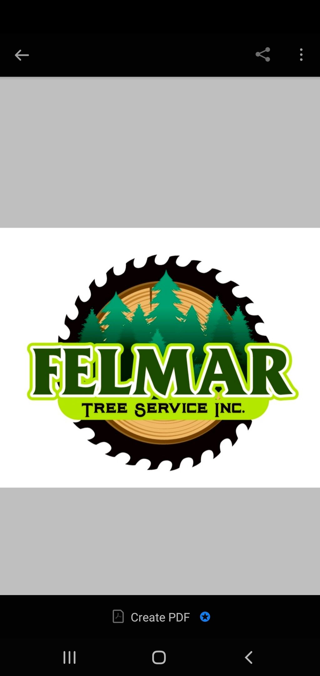 Felmar Tree Service Inc