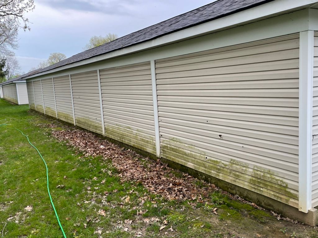 Before Pressure Washing