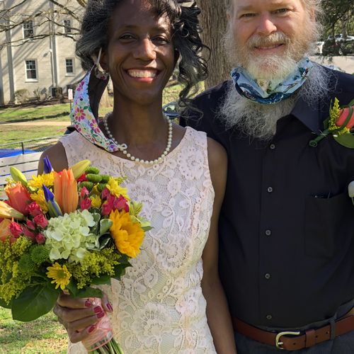 Another happy married couple, Arlington, VA, 2021