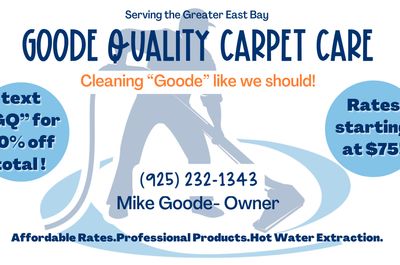Avatar for Goode Quality Carpet Care