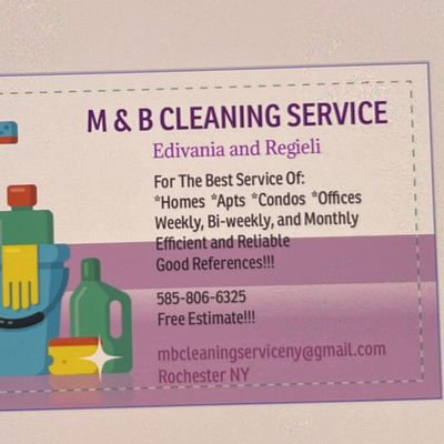 Avatar for M&B cleaning service