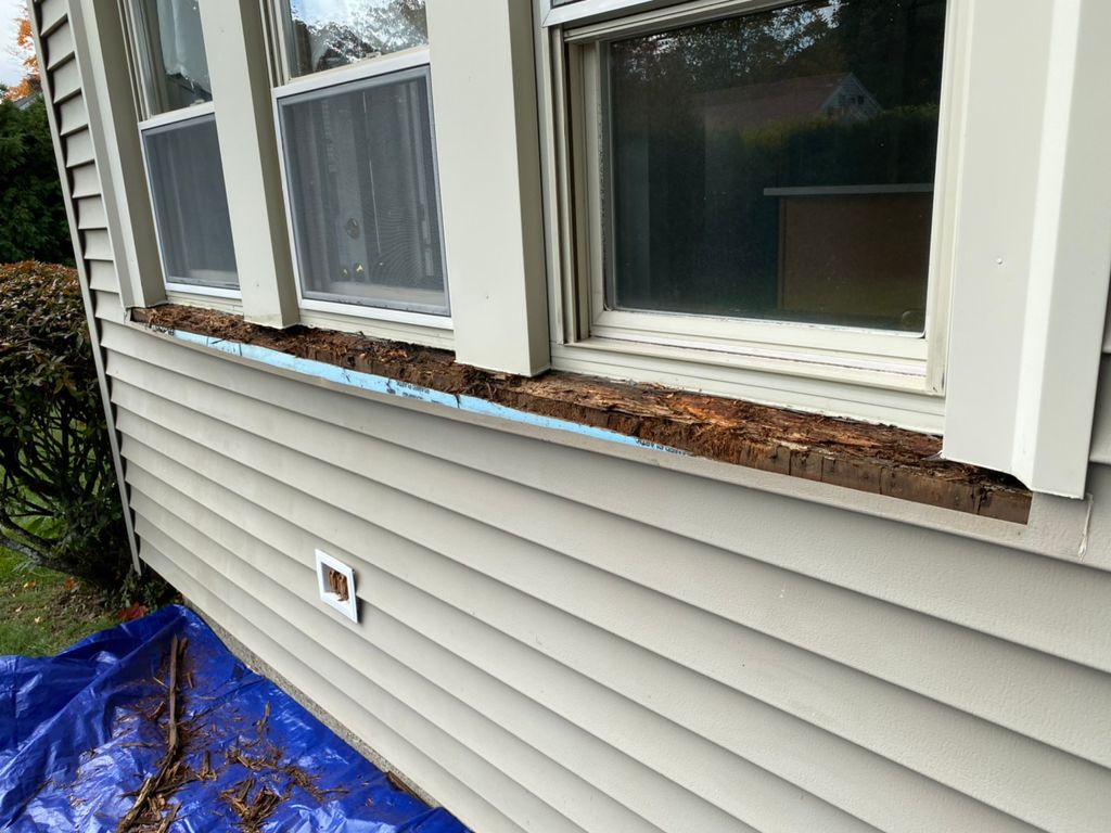 Old window sill