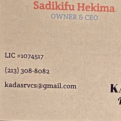Avatar for KADA Services