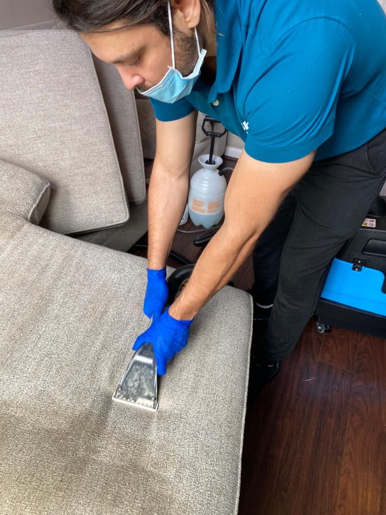 Upholstery cleaning