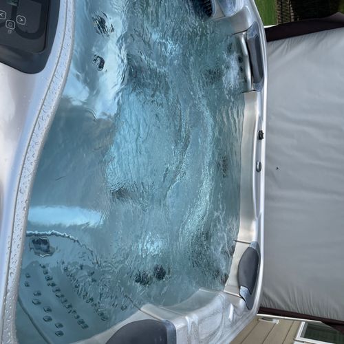 Greg was very professional and fixed our hot tub l