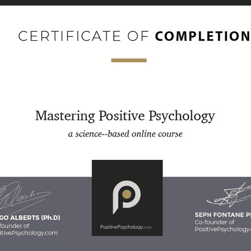 Mastering Positive Psychology