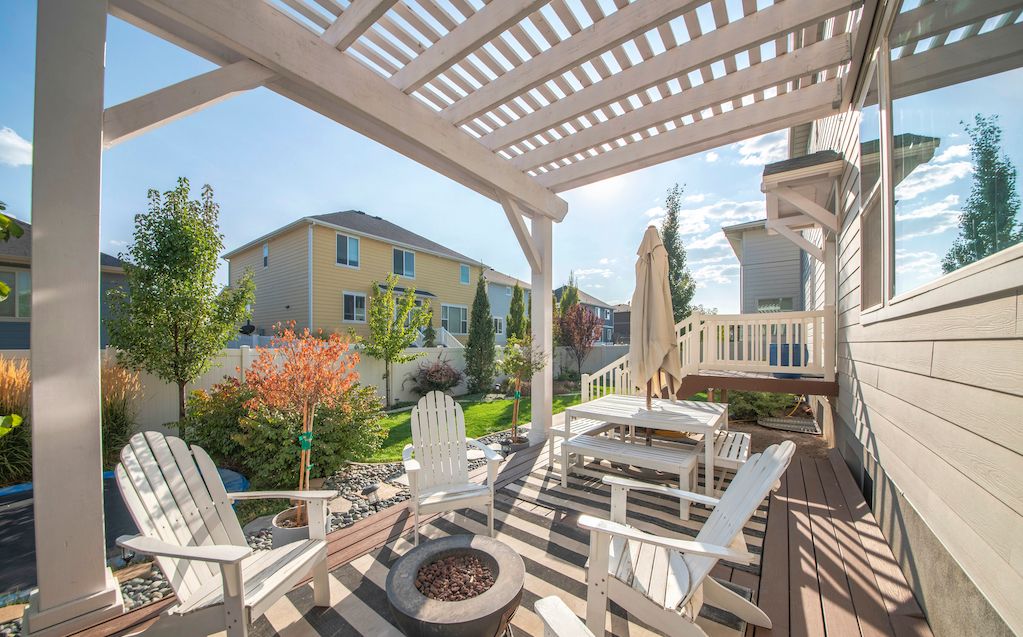 pergola over patio