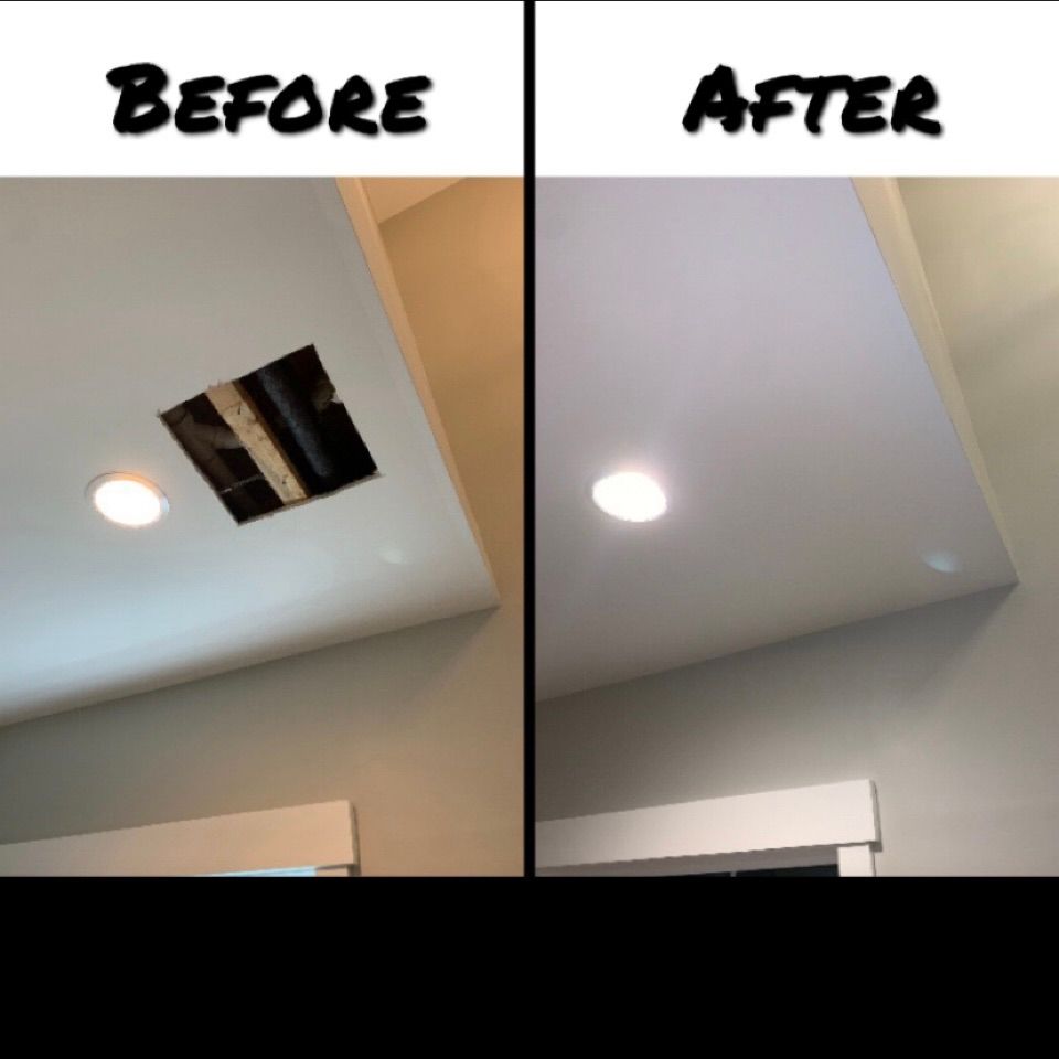 Ceiling Patching & Painting 