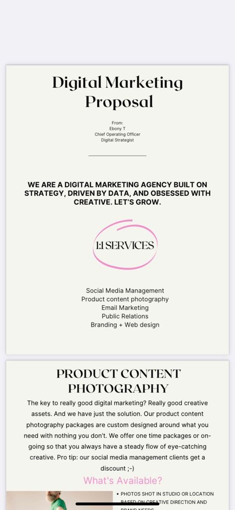 Projects and media