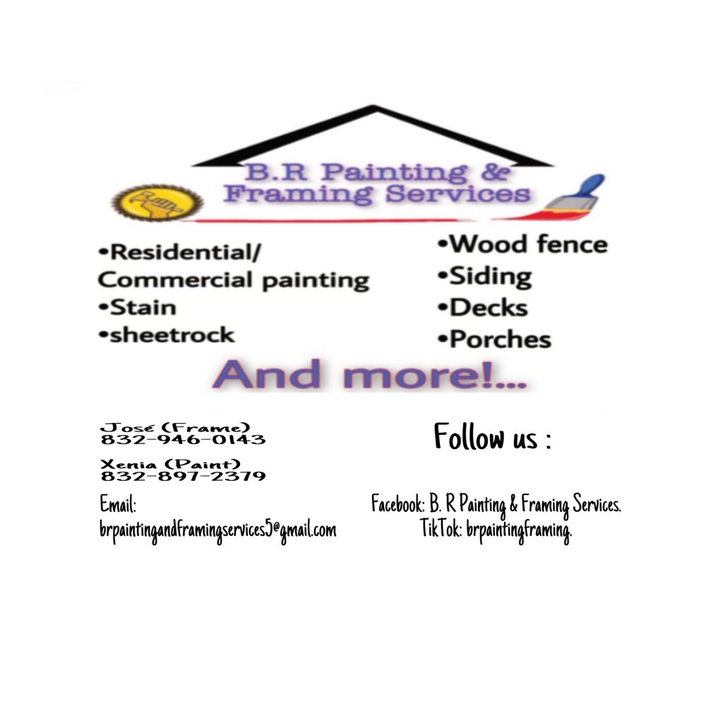 B R Painting & framing services