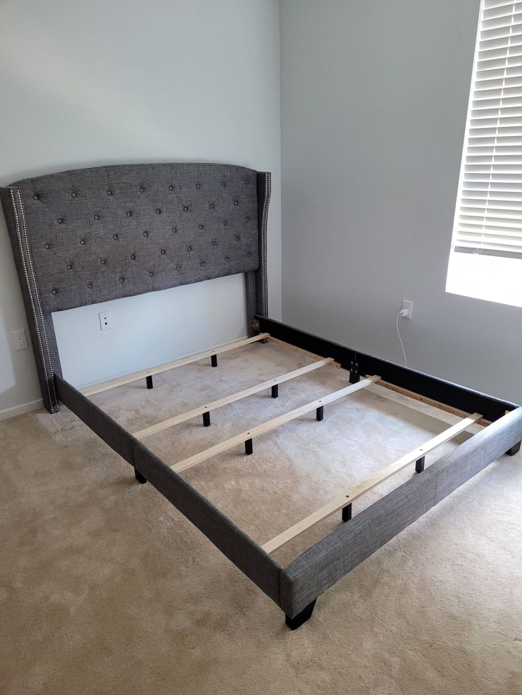 wayfair bed frame install 