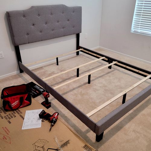 wayfair bed frame install