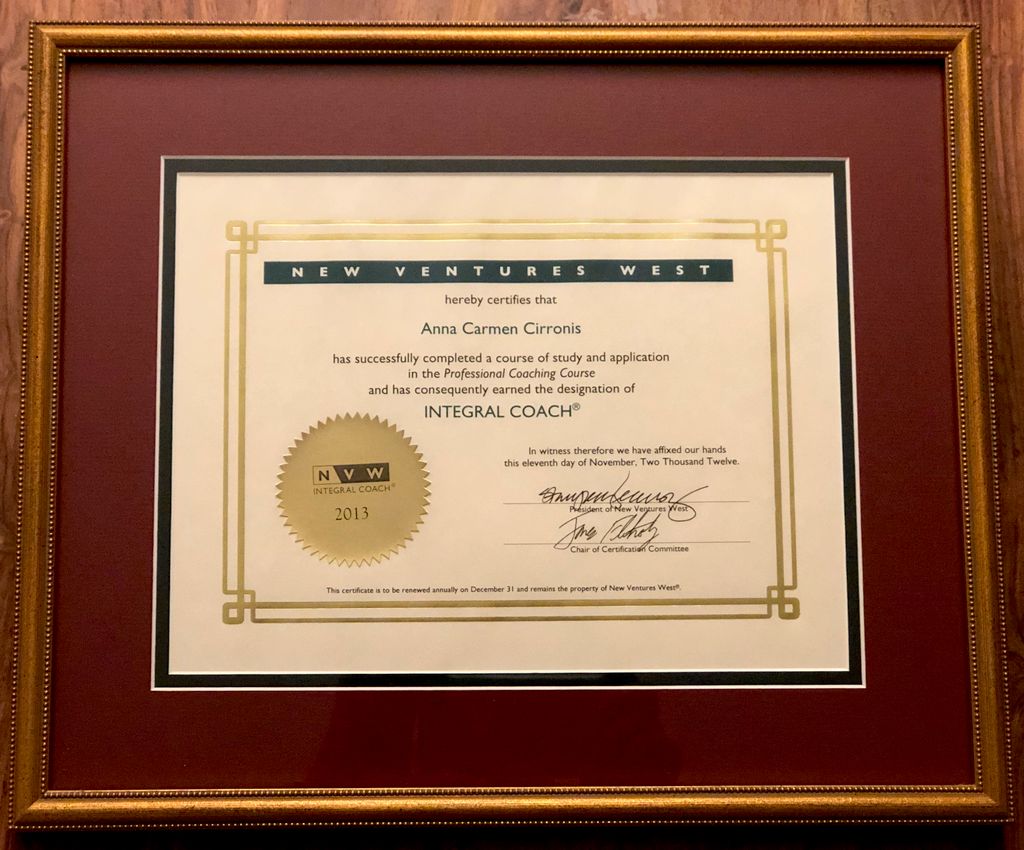 Integral Life Coach® Certificate